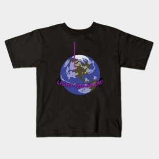 Light The Beam! Kids T-Shirt